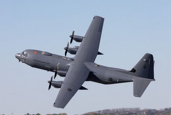 Начались летные испытания первого C-130J-30 «Геркулес» ВВС Новой Зеландии