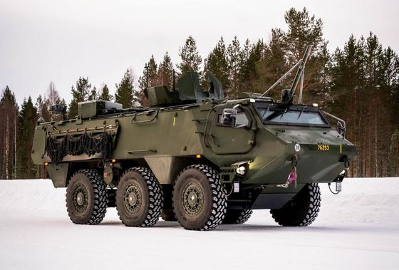 ВС Швеции получат 321 бронемашину CAVS 