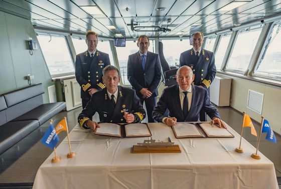 Damen Naval передала транспорт снабжения «Ден-Хелдер» МО Нидерландов