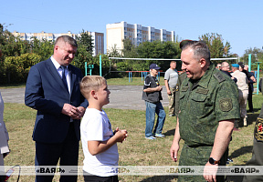 Посещение военно-патриотического центра «Скиф» и участие в патриотическом форуме «Мы – беларусы!»