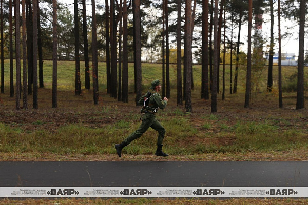 Финальный этап чемпионата Вооружённых Сил Республики Беларусь по военному троеборью