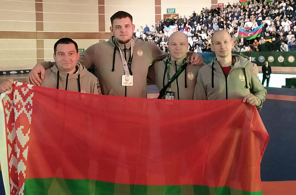 Армейские спортсмены успешно выступили на чемпионате мира по борьбе в Азербайджане