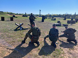 Контрольные занятия по тактической подготовке прошли с военнослужащими 377 зрп