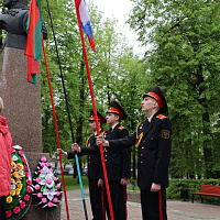 В сквере имени Г.К. Жукова состоялся торжественный митинг, посвященный 79-й годовщине Великой Победы