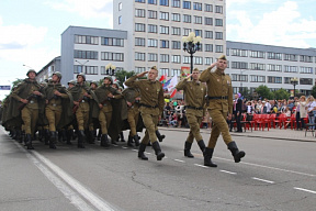 Праздник в празднике, или Уникальный военный парад в Борисове