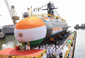 ВМС Индии передана четвертая НАПЛ класса «Кальвари»
