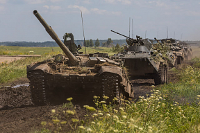 На Южном Урале 200 танков разгромили 