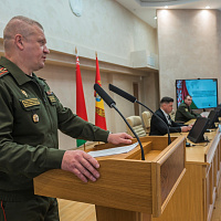 Обсуждение проекта новой Военной доктрины с идеологическим активом Могилевской области