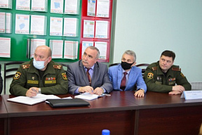 Управление военного факультета в ГрГУ приняло участие в межведомственном совещании