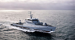 Во Франции спущен на воду второй корабль OPV-58S для ВМС Сенегала