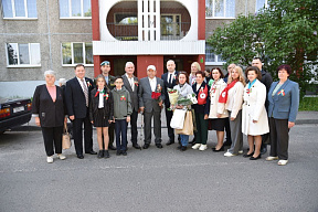 В Бресте поздравили ветеранов с наступающим Днём Победы