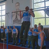 Витебские десантники сдали нормативы по физической подготовке