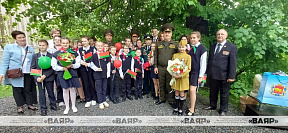 В Гродненском гарнизоне поздравляют ветеранов Великой Отечественной войны с Днём Победы