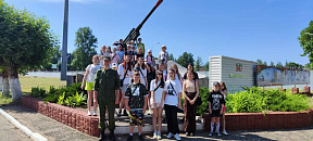 Военно-патриотический лагерь для школьников Бобруйщины