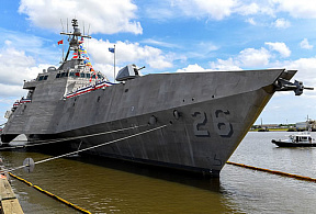 ВМС США приняли на вооружение корабль прибрежной зоны LCS-26 «Мобайл»
