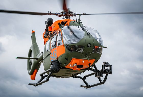 ВС Германии получили последний поисково-спасательный вертолет H-145