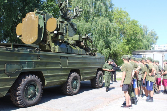 Патриоты в гостях у зенитчиков!