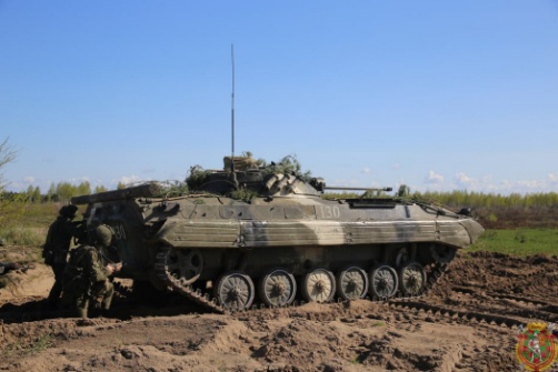 В рамках тактического учения