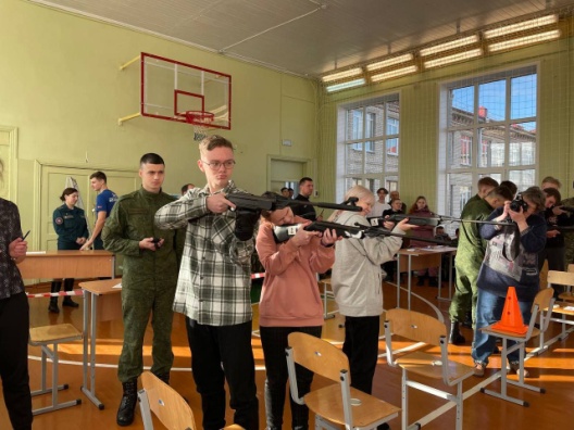 Областные соревнования по стрельбе из пневматической винтовки