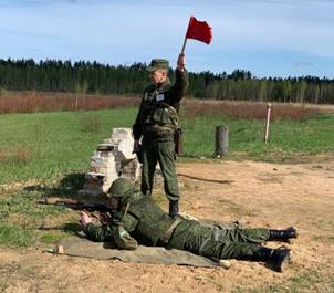 Занятия по огневой подготовке с военнослужащими нового пополнения