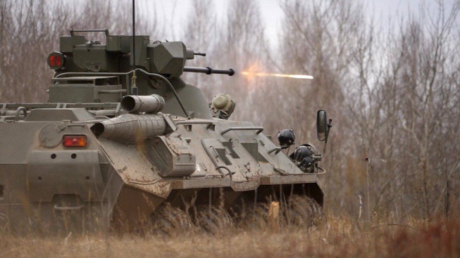 БТР-82А в деле!