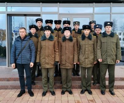 Курсанты посетили предприятие ОАО «Молочный Мир»