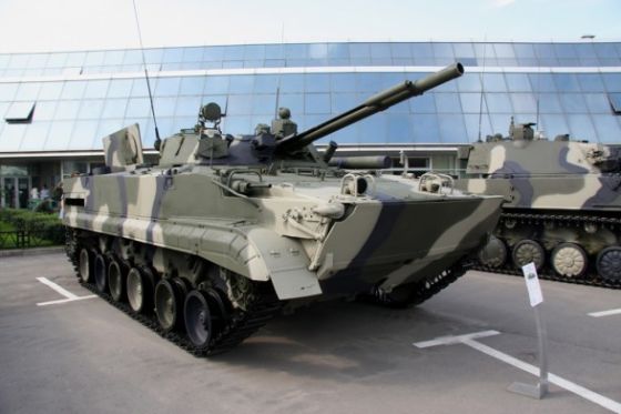 Бригада морской пехоты Тихоокеанского флота усилена 10 плавающими боевыми машинами БМП-3Ф