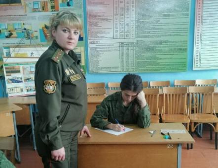 Выпускные экзамены в школе прапорщиков