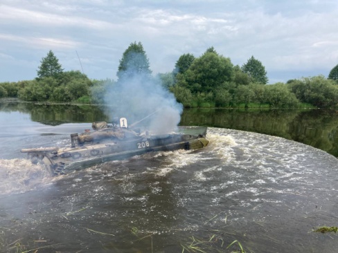 Водная преграда преодолена