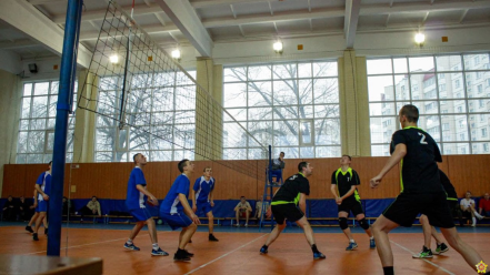  Соревнования по волейболу