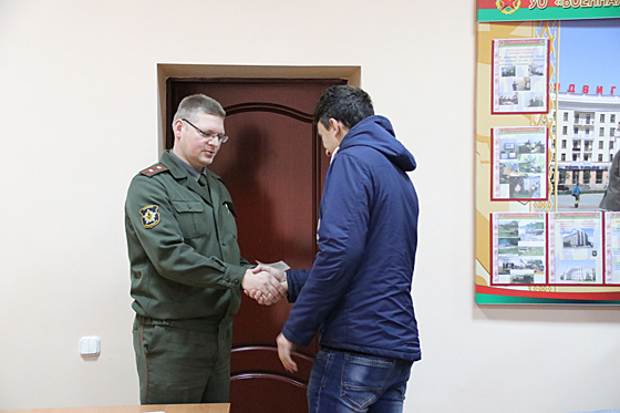 Верхнедвинские юноши пополнили ряды Вооруженных сил