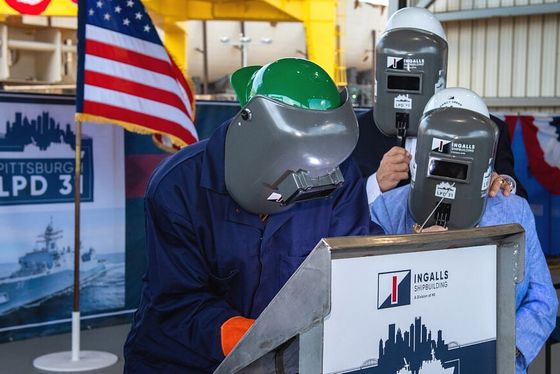 На верфи Huntington Ingalls Industries заложен киль ДВКД LPD-31 для ВМС США