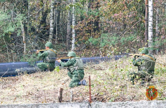 Командно-штабное учение с территориальными войсками Жлобинского района