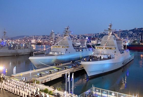 Второй корвет класса «Саар-6» прибыл в Израиль