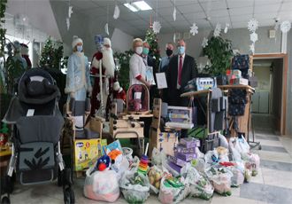 Новогоднее чудо Дому ребенка от сотрудников ОАО «КБ Радар»