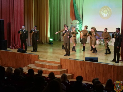 Концерт в Лунинце