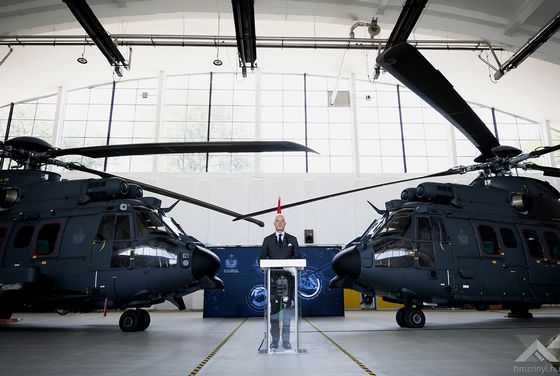 Airbus Helicopters завершила поставку ВС Венгрии вертолетов H-225M