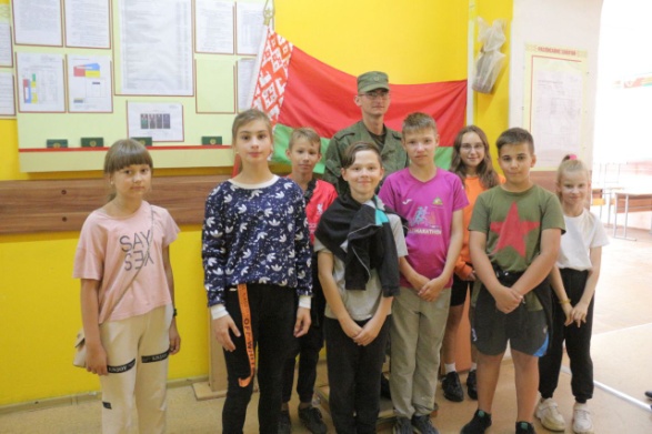 В гостях у гвардейцев