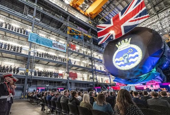 Заложен киль головной ПЛАРБ класса «Дредноут» ВМС Великобритании