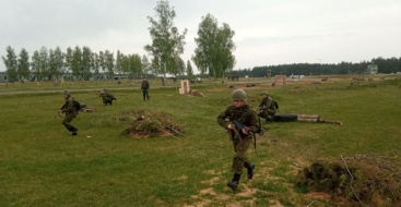 Занятия с гвардейцами