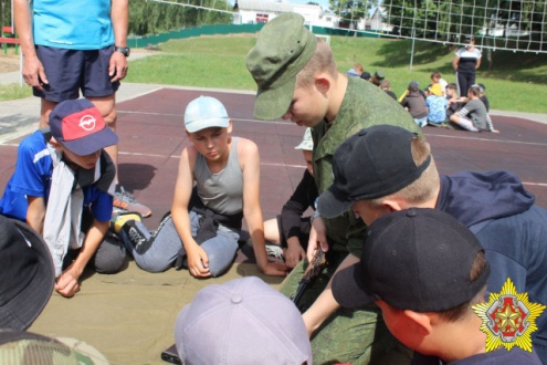 Начал работу военно-патриотический лагерь «Патриот»