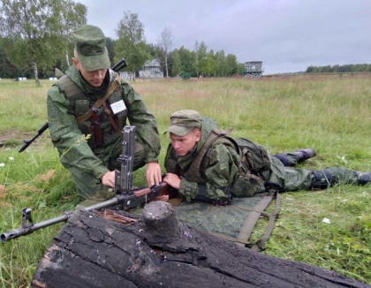 Гвардейцы совершенствуют мастерство
