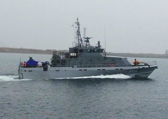 На Камчатку прибыл третий противодиверсионный катер, предназначенный для защиты пунктов базирования ТОФ