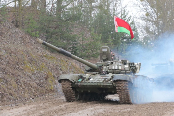 Танкисты убыли на полевой выход