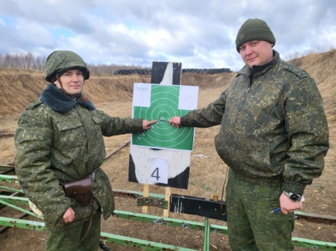 Комплексные занятия по предметам боевой подготовки с запасниками