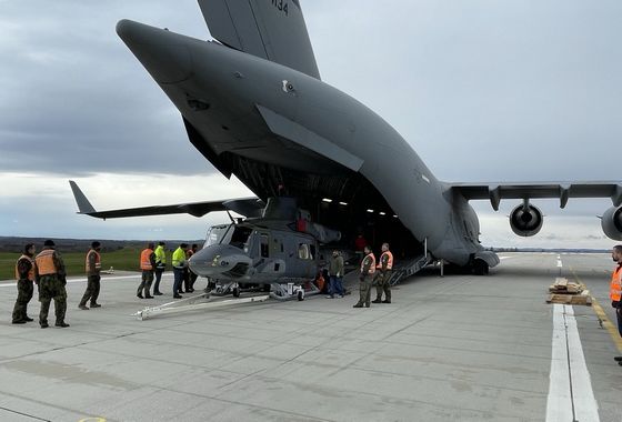 В Чехию доставлена очередная партия вертолетов UH-1Y «Веном»