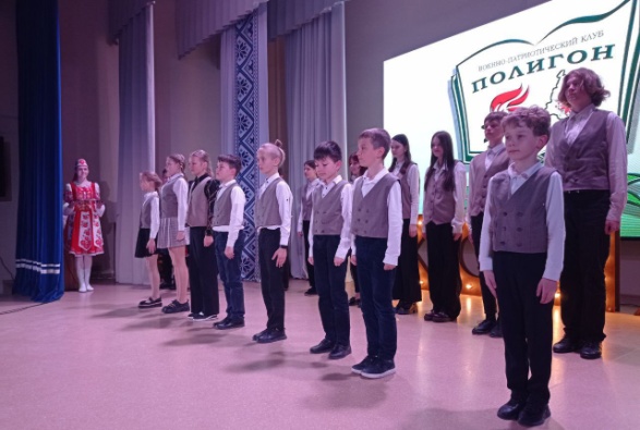 Открытие военно-патриотического клуба «Полигон»