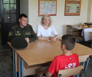 В гостях у юных патриотов