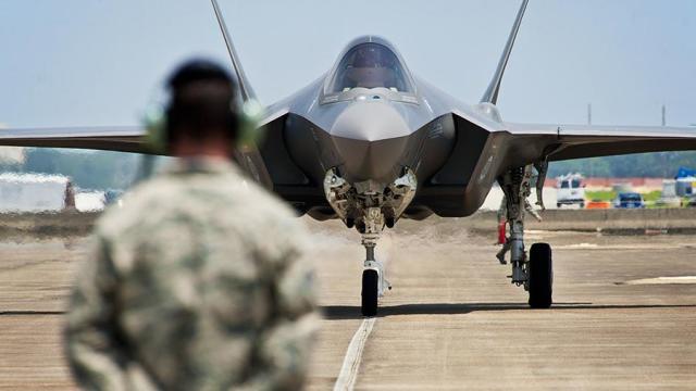 На охрану воздушного пространства стран Балтии впервые прибыли истребители пятого поколения F-35