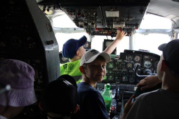 В гостях у авиаторов